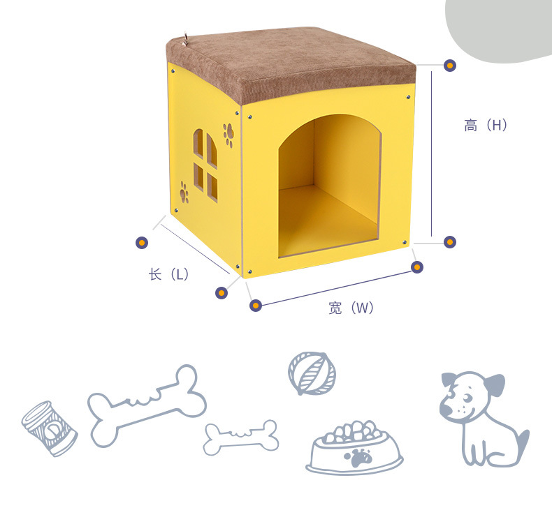 Pet Plug-in Shoe Changing Stool Removable and Washable Four Seasons Pet House Wooden Pet Nest Storage Doghouse Cathouse Rabbit Cage Pet Plug-in Shoe Changing Stool Removable and Washable Four Seasons Pet House Wooden Pet Nest Storage Doghouse Cathouse Rabbit Cage