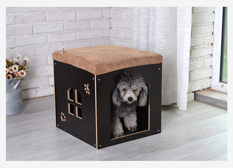 Pet Plug-in Shoe Changing Stool Removable and Washable Four Seasons Pet House Wooden Pet Nest Storage Doghouse Cathouse Rabbit Cage Pet Plug-in Shoe Changing Stool Removable and Washable Four Seasons Pet House Wooden Pet Nest Storage Doghouse Cathouse Rabbit Cage