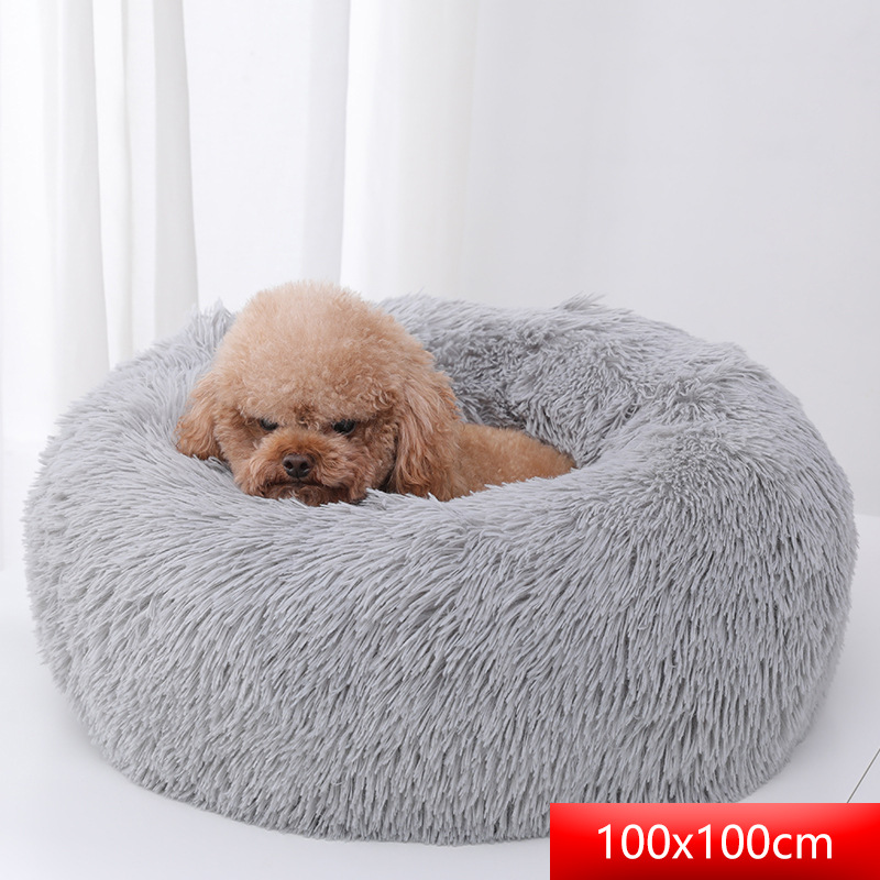 Pet Supplies Cross-Border Doghouse Cathouse round the Shaggy Dog Mat Autumn and Winter Pet Bed Cat Mattress Pet Nest Pet Supplies Cross-Border Doghouse Cathouse round the Shaggy Dog Mat Autumn and Winter Pet Bed Cat Mattress Pet Nest