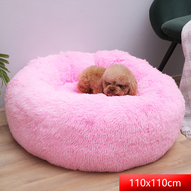 Pet Supplies Cross-Border Doghouse Cathouse round the Shaggy Dog Mat Autumn and Winter Pet Bed Cat Mattress Pet Nest Pet Supplies Cross-Border Doghouse Cathouse round the Shaggy Dog Mat Autumn and Winter Pet Bed Cat Mattress Pet Nest