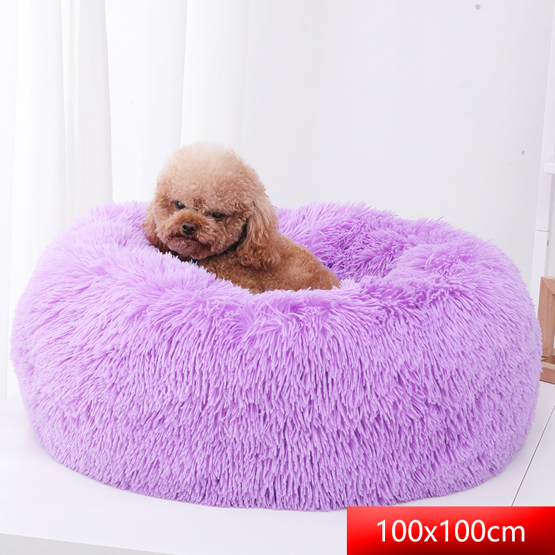 Pet Supplies Cross-Border Doghouse Cathouse round the Shaggy Dog Mat Autumn and Winter Pet Bed Cat Mattress Pet Nest Pet Supplies Cross-Border Doghouse Cathouse round the Shaggy Dog Mat Autumn and Winter Pet Bed Cat Mattress Pet Nest