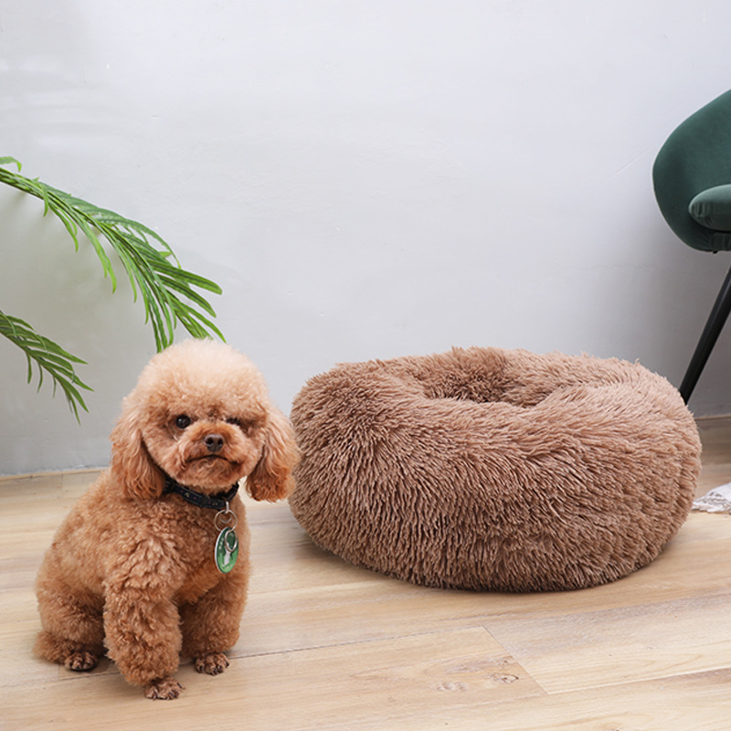 Pet Supplies Cross-Border Doghouse Cathouse round the Shaggy Dog Mat Autumn and Winter Pet Bed Cat Mattress Pet Nest Pet Supplies Cross-Border Doghouse Cathouse round the Shaggy Dog Mat Autumn and Winter Pet Bed Cat Mattress Pet Nest