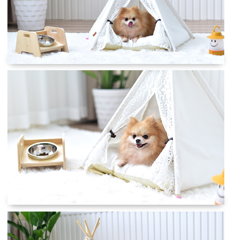 Small Turtledove Pet Tent Cat Kennel Removable and Washable Canvas Fabric Wooden Pet Nest Pet Pad Pet Supplies Small Turtledove Pet Tent Cat Kennel Removable and Washable Canvas Fabric Wooden Pet Nest Pet Pad Pet Supplies
