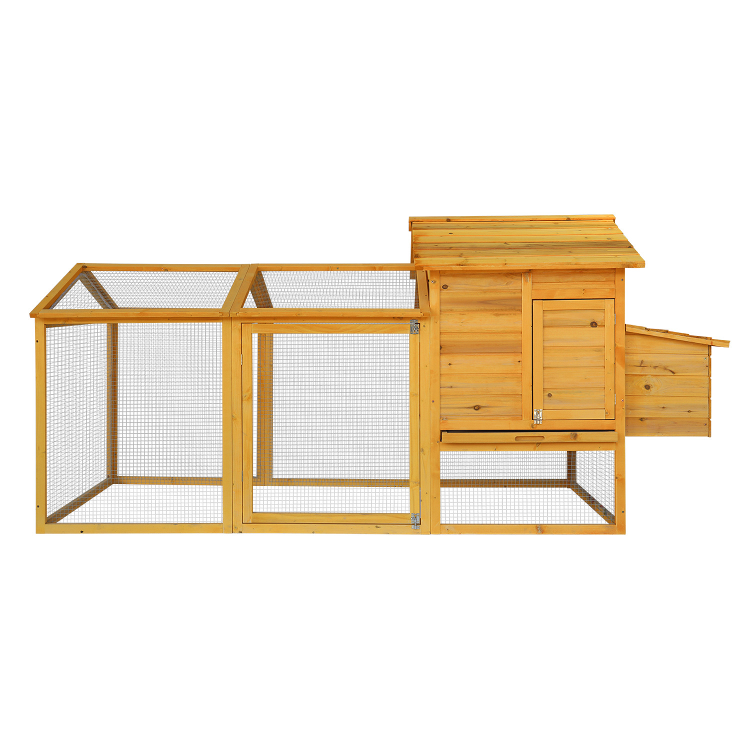 Factory direct selling pet nest wooden house pet dog kennel chicken coop pet wooden cage cage mesh assembly household chicken coop Factory direct selling pet nest wooden house pet dog kennel chicken coop pet wooden cage cage mesh assembly household chicken coop