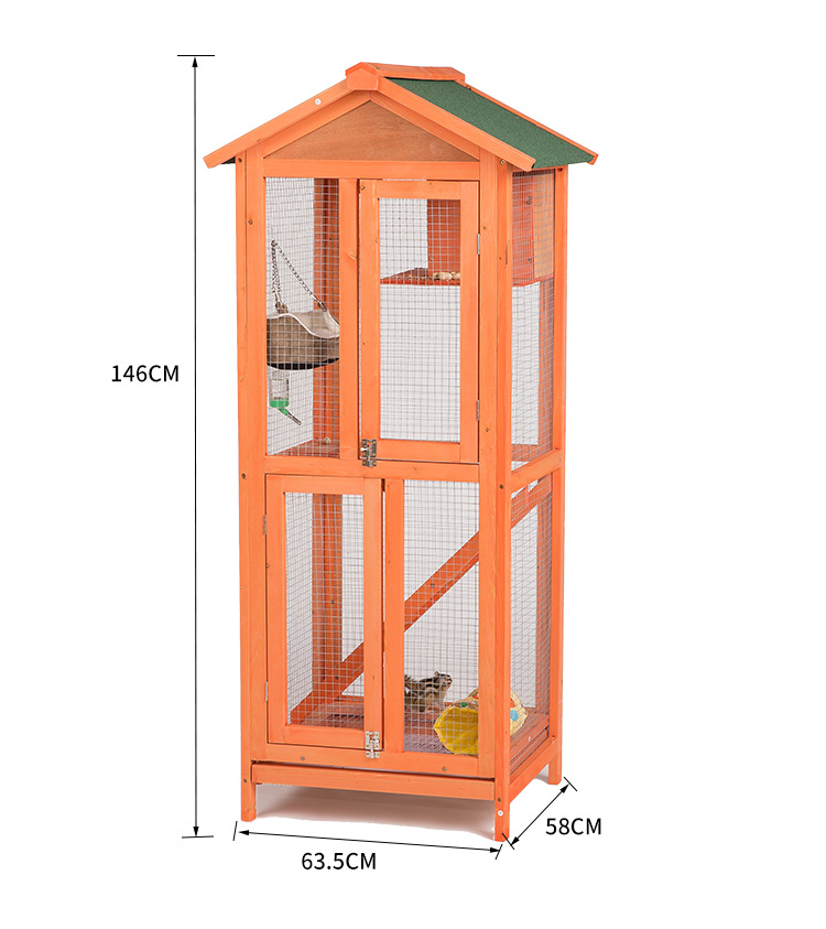Pet nest bird cage door squirrel cage real wood bird house pigeon cage golden squirrel cage cage Pet nest bird cage door squirrel cage real wood bird house pigeon cage golden squirrel cage cage