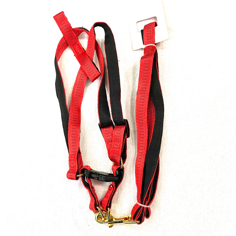 Pet Chain Quilted Cotton Flat Rope Chest and Back Hand Holding Rope Pet Chain Quilted Cotton Flat Rope Chest and Back Hand Holding Rope