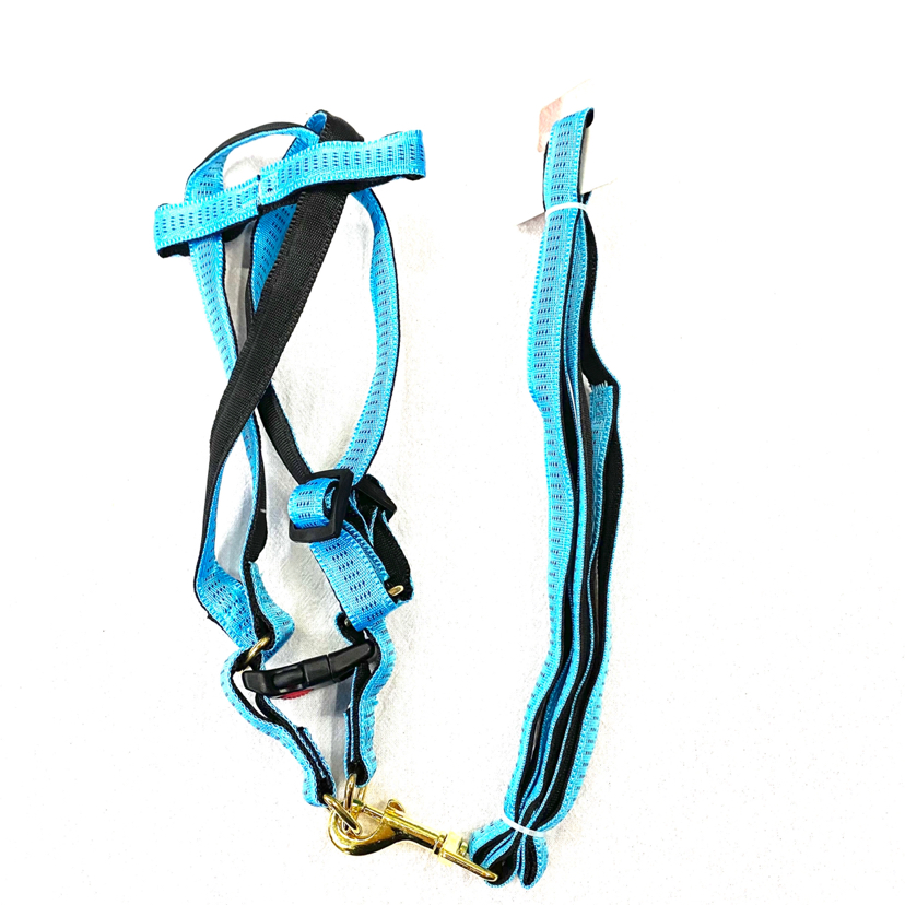 Pet Chain Quilted Cotton Flat Rope Chest and Back Hand Holding Rope Pet Chain Quilted Cotton Flat Rope Chest and Back Hand Holding Rope