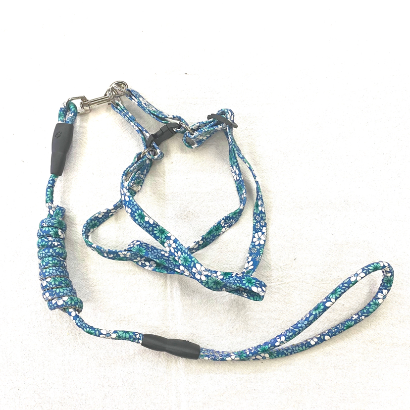 Pet Chain Dog Cat Hand Holding Rope Five-Color Flower Material Leather Pet Chain Dog Cat Hand Holding Rope Five-Color Flower Material Leather
