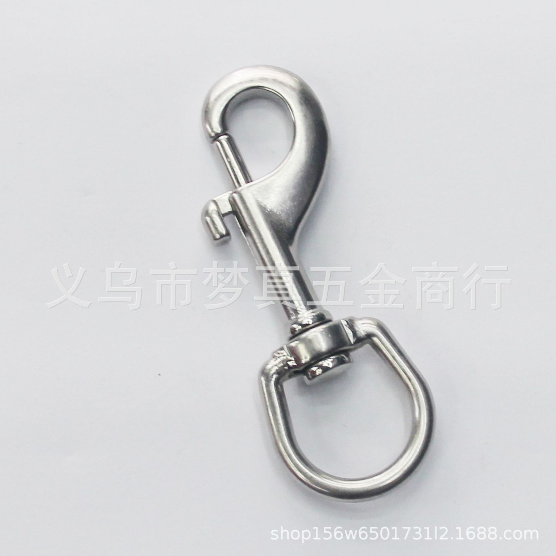 Stainless steel 304316 key chain universal hook spring hook Yiwu hardware rope pet chain dog chain key chain Stainless steel 304316 key chain universal hook spring hook Yiwu hardware rope pet chain dog chain key chain