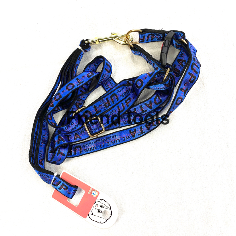 Pet Chain Popular English Letters Bandana Hand Holding Rope Source Factory