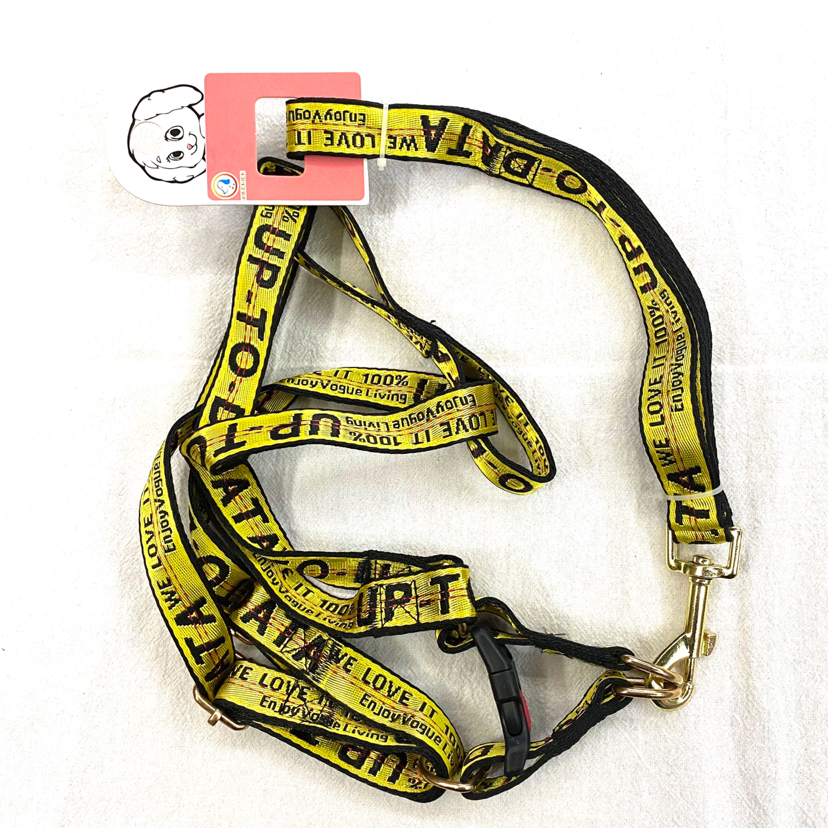 Pet Chain Popular English Letters Bandana Hand Holding Rope Source Factory Pet Chain Popular English Letters Bandana Hand Holding Rope Source Factory