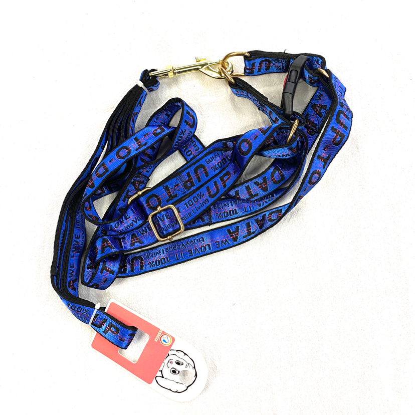 Pet Chain Popular English Letters Bandana Hand Holding Rope Source Factory Pet Chain Popular English Letters Bandana Hand Holding Rope Source Factory