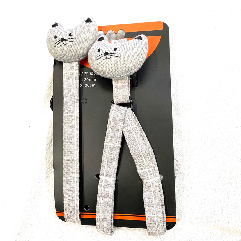 Pet Chain Steel Chain with Webbing Hand Holding Rope 5 Color Tone Pet Chain Steel Chain with Webbing Hand Holding Rope 5 Color Tone