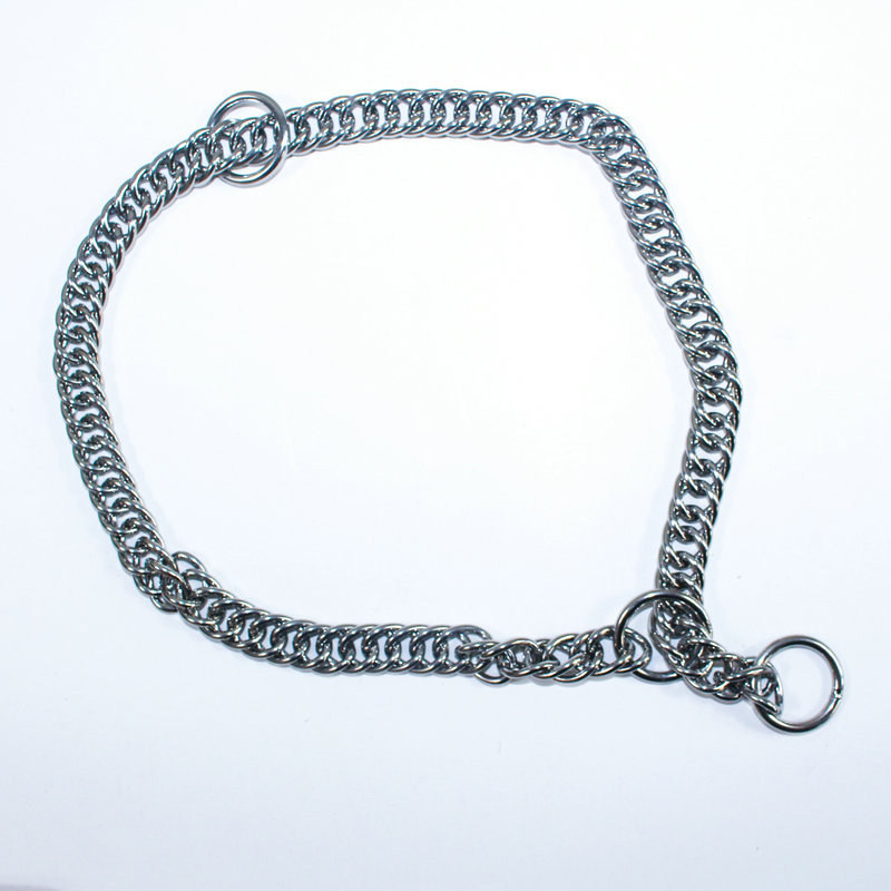 Double Twisted Stainless Steel P Chain Stainless Steel Pet Chain Grinding Training P Chain Large Dog Dog Collar Anti-Bite Control Chain Double Twisted Stainless Steel P Chain Stainless Steel Pet Chain Grinding Training P Chain Large Dog Dog Collar Anti-Bite Control Chain