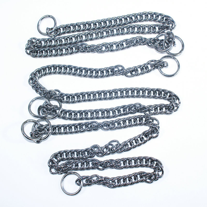 Double Twisted Stainless Steel P Chain Stainless Steel Pet Chain Grinding Training P Chain Large Dog Dog Collar Anti-Bite Control Chain Double Twisted Stainless Steel P Chain Stainless Steel Pet Chain Grinding Training P Chain Large Dog Dog Collar Anti-Bite Control Chain