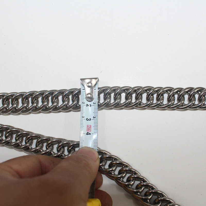 Double Twisted Stainless Steel P Chain Stainless Steel Pet Chain Grinding Training P Chain Large Dog Dog Collar Anti-Bite Control Chain Double Twisted Stainless Steel P Chain Stainless Steel Pet Chain Grinding Training P Chain Large Dog Dog Collar Anti-Bite Control Chain