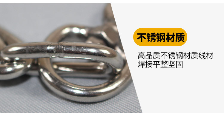 Stainless Steel Metal Dog Chain Pet Hand Holding Rope Dog Training Stainless Steel Chain Pet Chain Processing Customization Stainless Steel Metal Dog Chain Pet Hand Holding Rope Dog Training Stainless Steel Chain Pet Chain Processing Customization