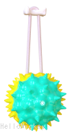 Pet Rope Holding Vocal Food Dropping Ball