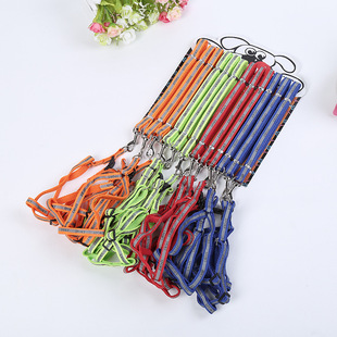 Love is still pet wholesale spot pet rope grid patch cloth with chest and back dog leash manufacturers direct sales