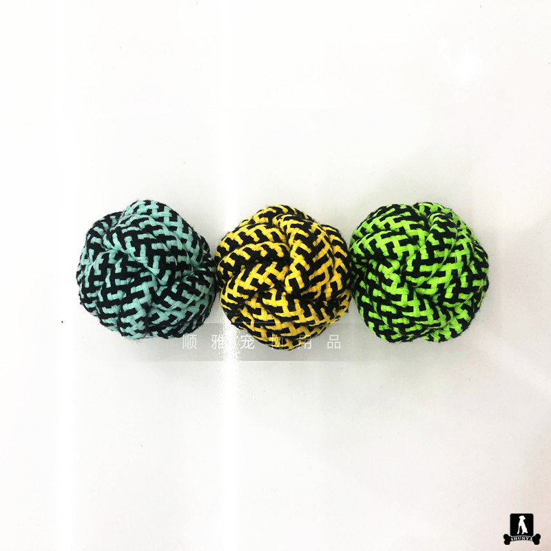 New serpentine PET Supplies cotton rope toy PET rope nibble toy ball manufacturers directly costume New serpentine PET Supplies cotton rope toy PET rope nibble toy ball manufacturers directly costume
