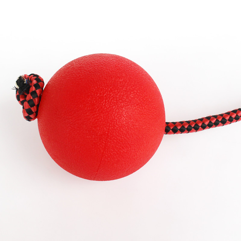 Pet Rope Elastic Ball Rubber Solid Bite Ball Large, Medium and Small Dog Training Ball Dog Training Pet Toy