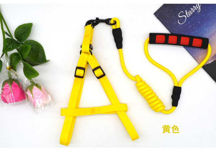 Pet rope pure color hot style dog chest strap set teddy golden hair comfortable soft traction rope factory direct sale. Pet rope pure color hot style dog chest strap set teddy golden hair comfortable soft traction rope factory direct sale.