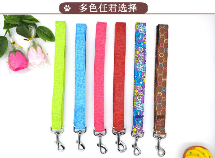 Manufacturer direct selling medium large dog pet rope PU leather high fashion rope new soft leather bra straps.