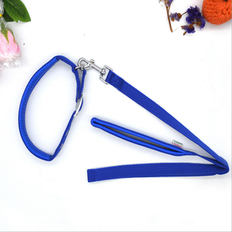 Manufacturer direct selling pet supplies small dog bubble cotton collar with a set of teddy chihuahua pet rope collar.