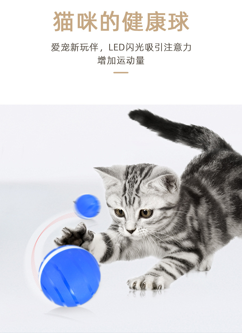 Amazon TikTok Cat Toy Electric Pet Ball USB Charging Dogs and Cats Toy Dormant Luminous Ball Manufacturer Amazon TikTok Cat Toy Electric Pet Ball USB Charging Dogs and Cats Toy Dormant Luminous Ball Manufacturer