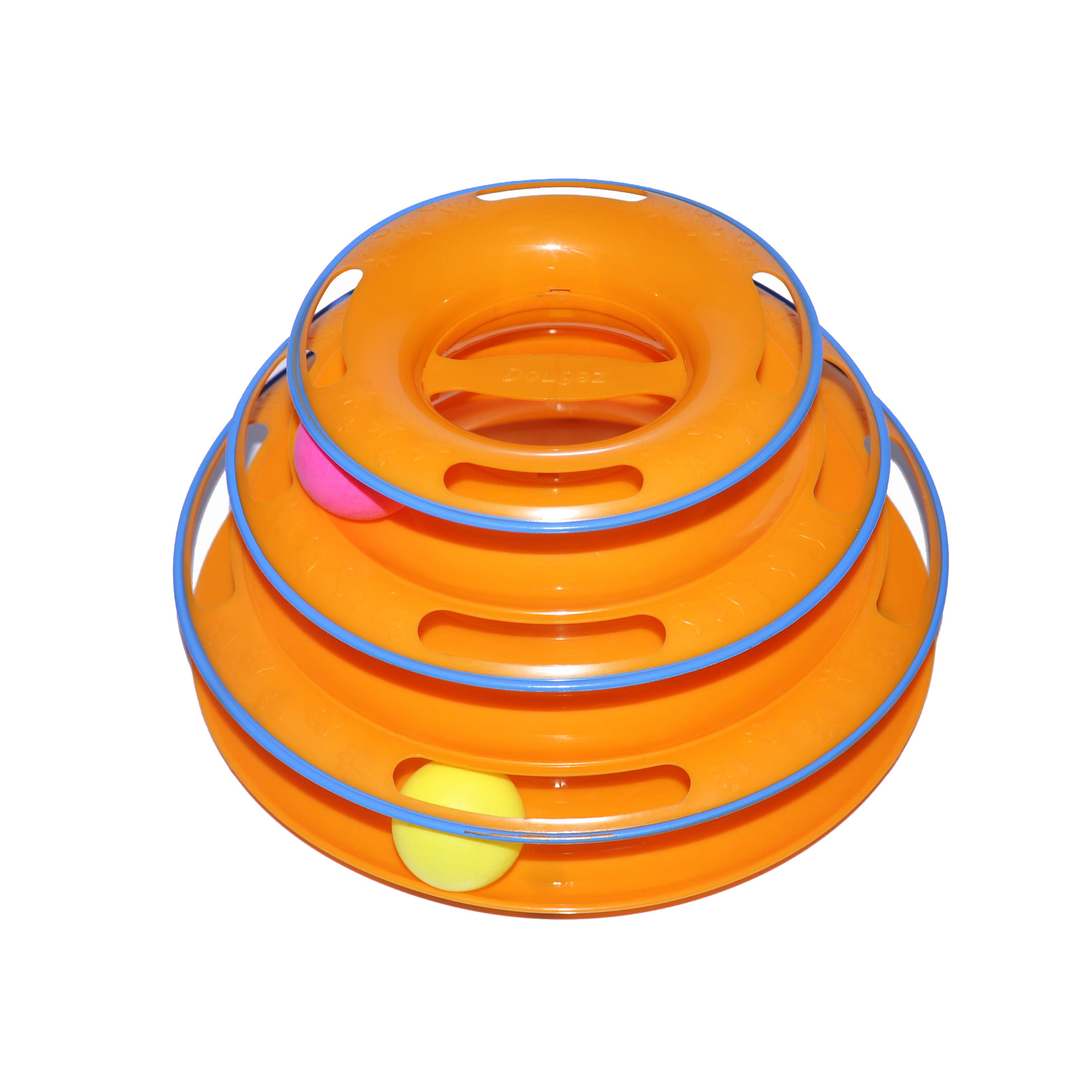 Pet supplies new cat tri-layer recreation plate cat rotating plate to amuse the cat artifact cat puzzle toy track ball Pet supplies new cat tri-layer recreation plate cat rotating plate to amuse the cat artifact cat puzzle toy track ball