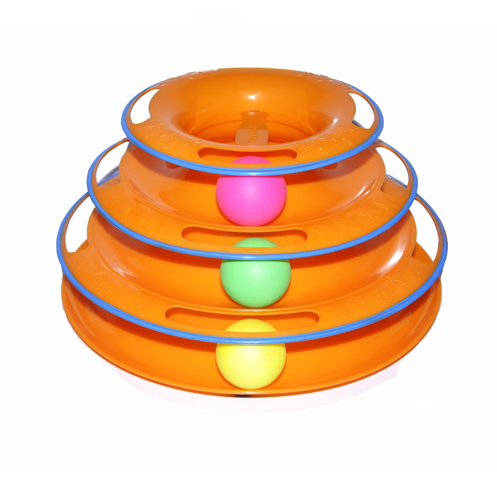Pet supplies new cat tri-layer recreation plate cat rotating plate to amuse the cat artifact cat puzzle toy track ball Pet supplies new cat tri-layer recreation plate cat rotating plate to amuse the cat artifact cat puzzle toy track ball