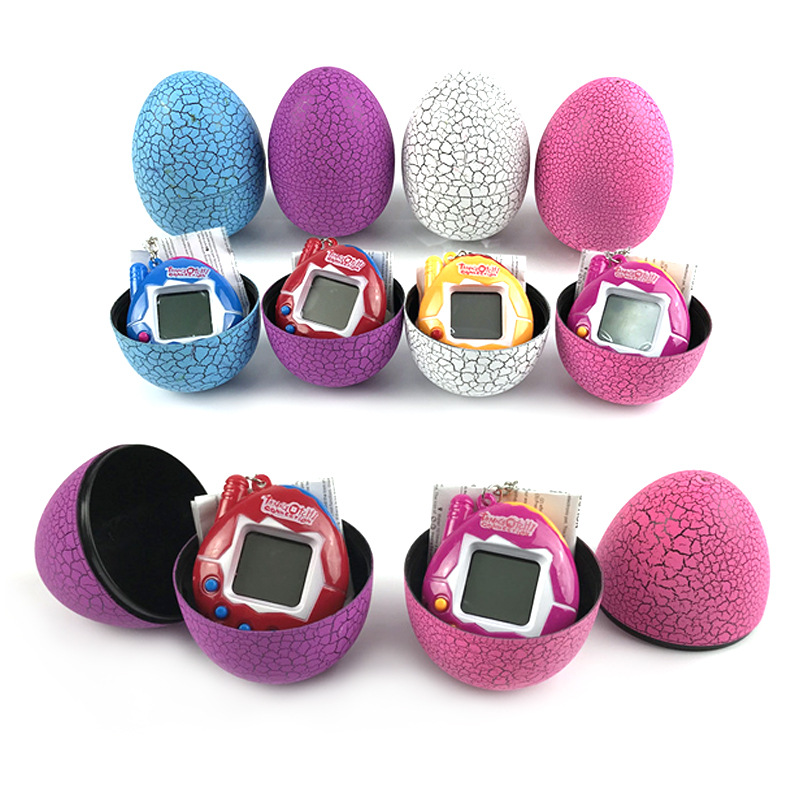 Electronic Pet Machine Crack Egg Pack Electronic Development Game Machine Tumbler Egg Toy Foreign Trade Amazon Cross-Border