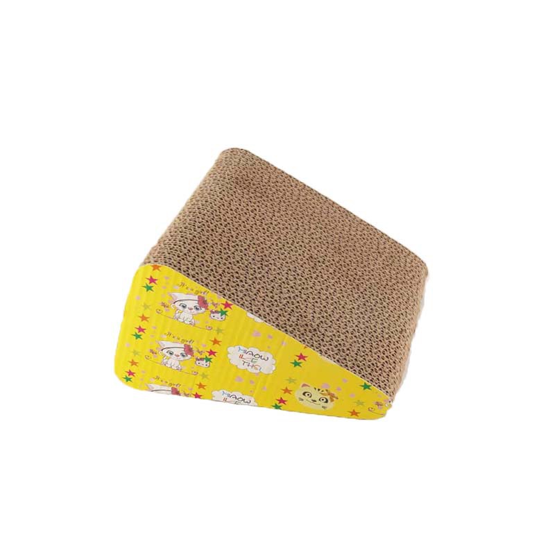 Factory Wholesale Cat Teaser Toy Cat Toys Corrugated Large Cat Litter Wear-Resistant Cat Toys Cat Scratching Board Pet 