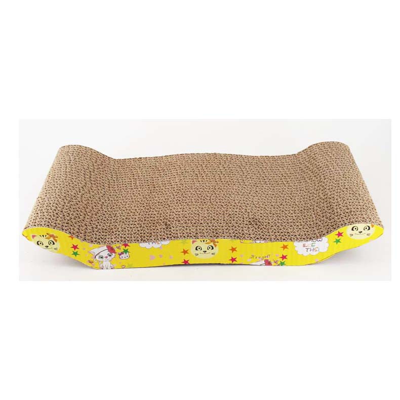 Factory Wholesale Cat Teaser Toy Cat Toys Corrugated Large Cat Litter Wear-Resistant Cat Toys Cat Scratching Board Pet 