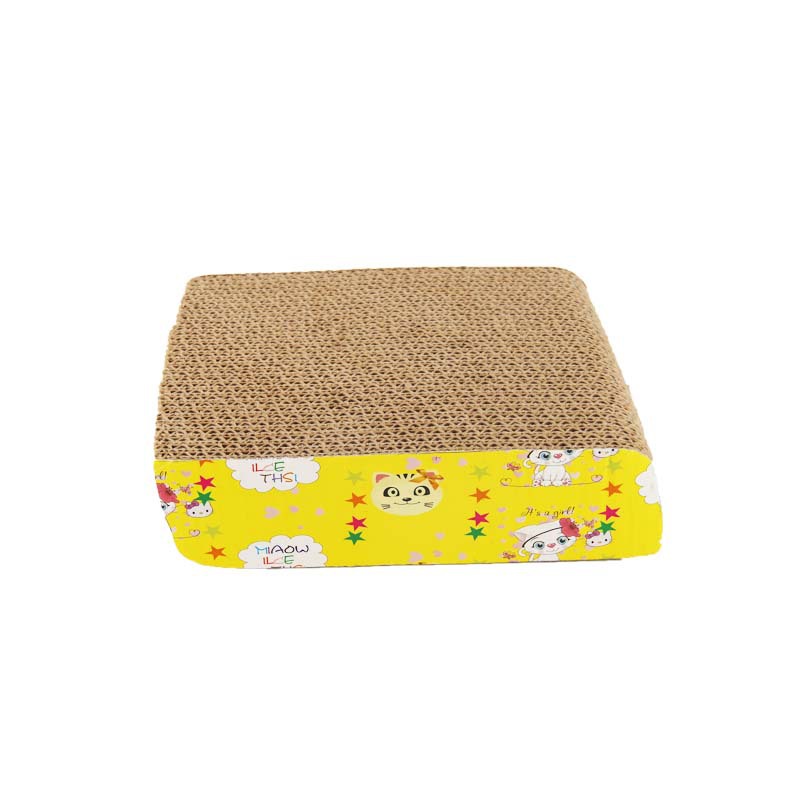 Factory Wholesale Cat Teaser Toy Cat Toys Corrugated Large Cat Litter Wear-Resistant Cat Toys Cat Scratching Board Pet 