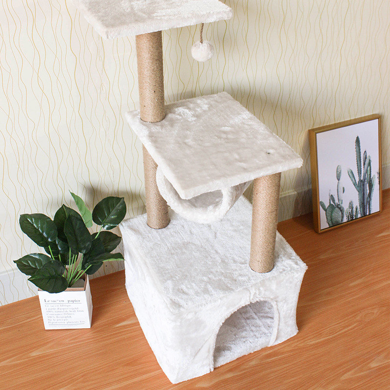 Cat Tree Cat Villa Big House Cat Nest Cat Tree Cat Climbing Frame Integrated Cat Toy Pet Toys Whole Support Customized