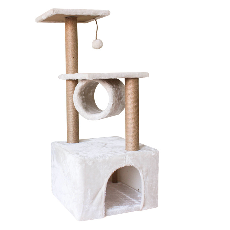Cat Tree Cat Villa Big House Cat Nest Cat Tree Cat Climbing Frame Integrated Cat Toy Pet Toys Whole Support Customized