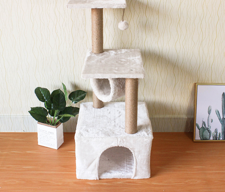 Cat Tree Cat Villa Big House Cat Nest Cat Tree Cat Climbing Frame Integrated Cat Toy Pet Toys Whole Support Customized