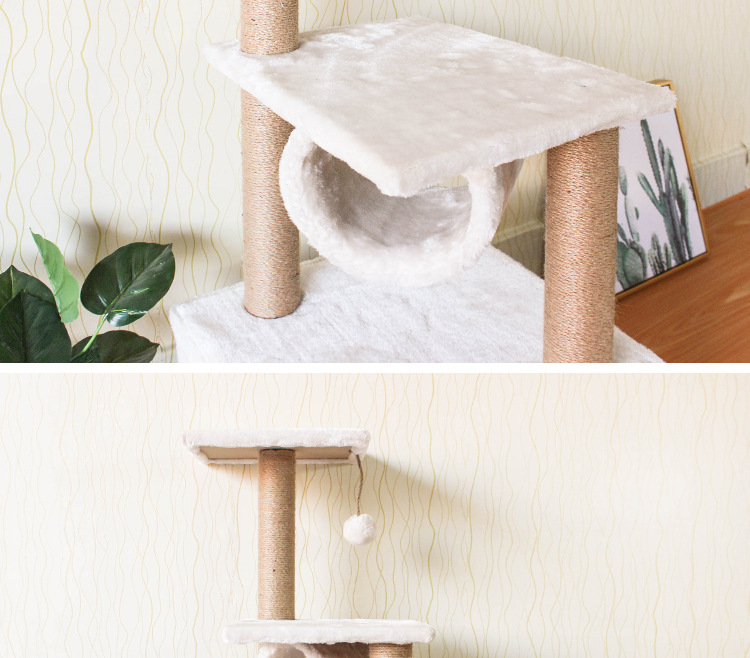 Cat Tree Cat Villa Big House Cat Nest Cat Tree Cat Climbing Frame Integrated Cat Toy Pet Toys Whole Support Customized