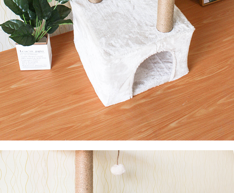 Cat Tree Cat Villa Big House Cat Nest Cat Tree Cat Climbing Frame Integrated Cat Toy Pet Toys Whole Support Customized