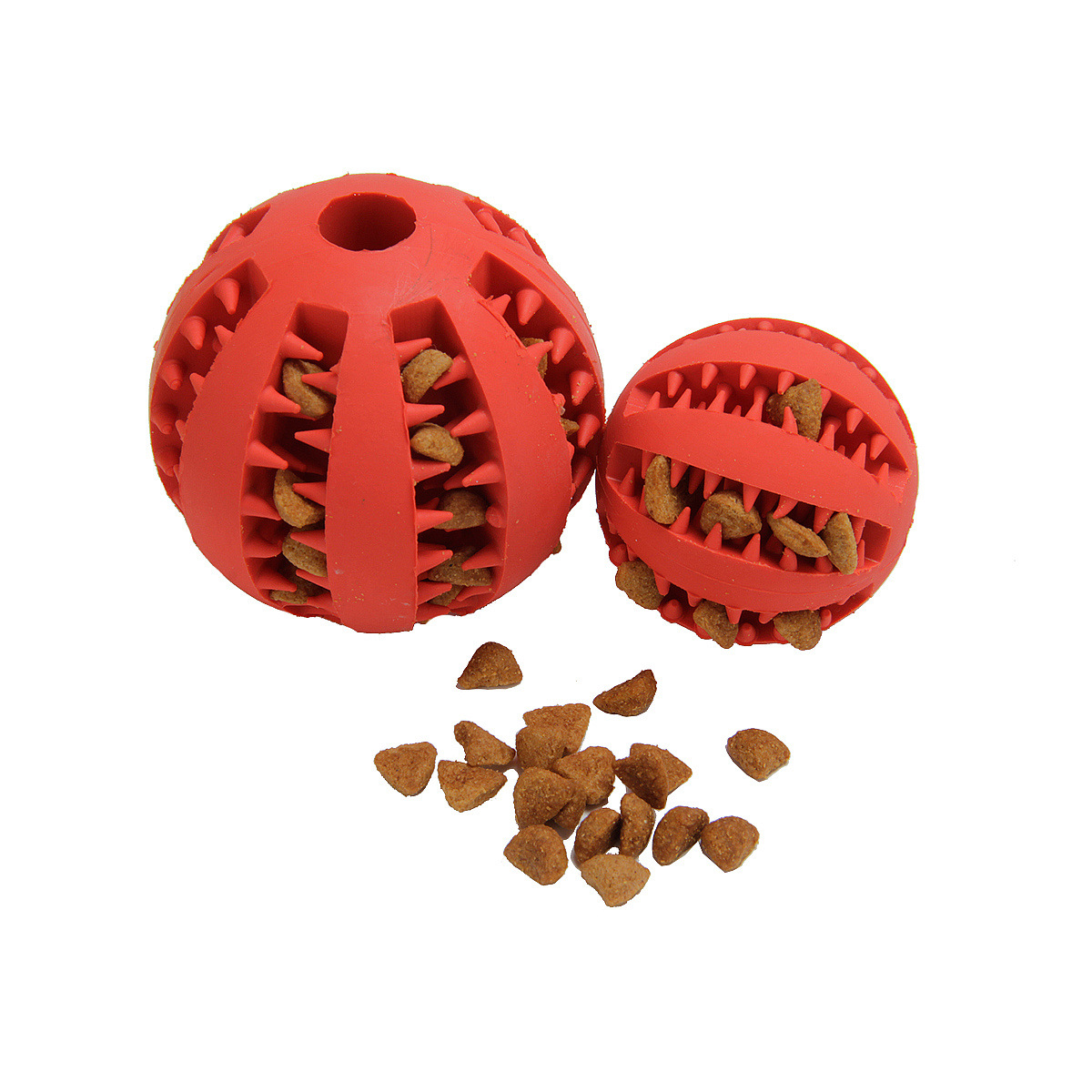 Pet Funny Toy Watermelon Tooth Ball Bite-Resistant Tooth Cleaning Teether Ball Pet Rubber Ball Dog Toy Food Leakage Pet Funny Toy Watermelon Tooth Ball Bite-Resistant Tooth Cleaning Teether Ball Pet Rubber Ball Dog Toy Food Leakage