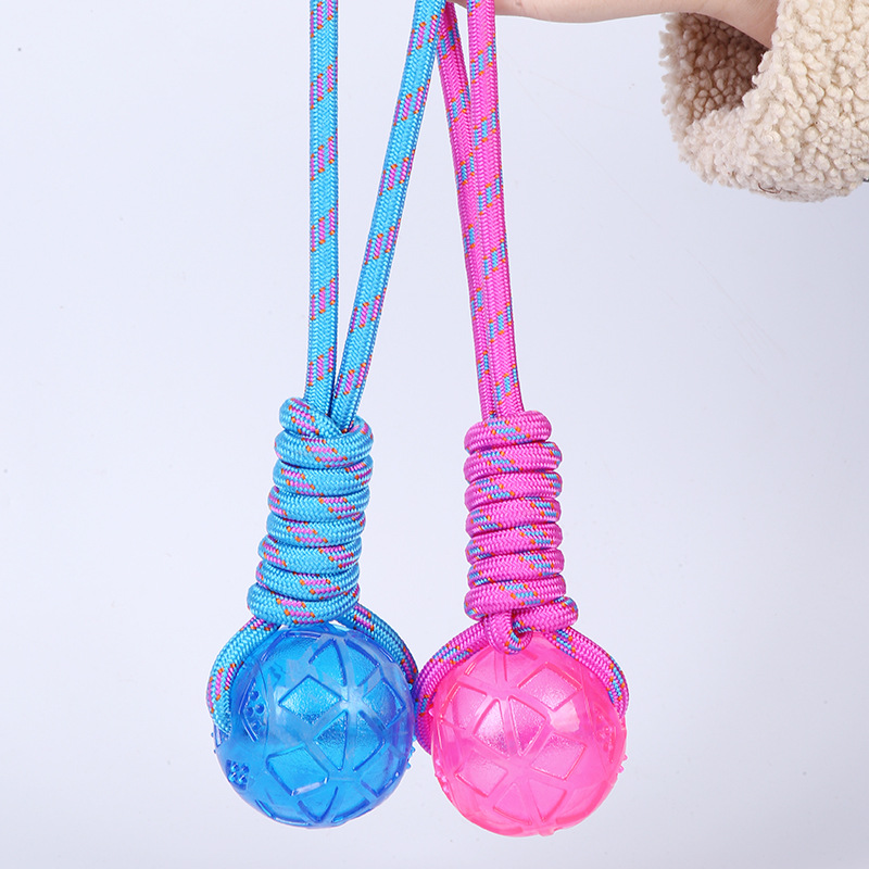 Square Ball Pet Toy Hand Ball Bite Molar Cleaning Tooth Bite Toy Interactive Training Item Wholesale
