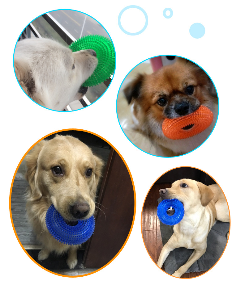 Pet Toy Bite-Resistant Vocalization Toy Ball Large Dog Golden Retriever Barbed TPR Dog Toy Tooth Cleaning Molar Dog Toy Pet Toy Bite-Resistant Vocalization Toy Ball Large Dog Golden Retriever Barbed TPR Dog Toy Tooth Cleaning Molar Dog Toy