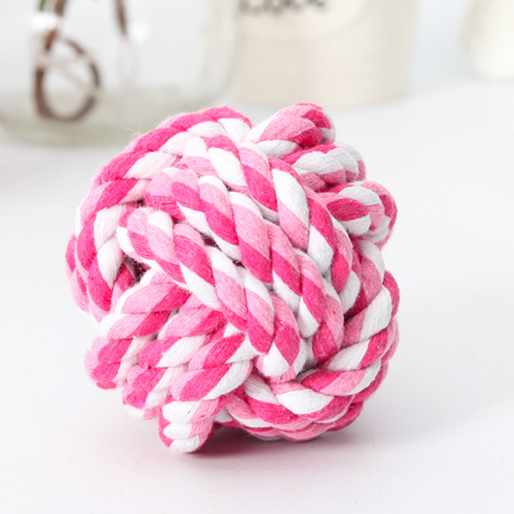 Medium to Large Dogs Pet Ball Cotton String Woven Ball Bite-Resistant Toys Pet Supplies Dogs and Cats Toys Tooth Cleaning Ball Wholesale Medium to Large Dogs Pet Ball Cotton String Woven Ball Bite-Resistant Toys Pet Supplies Dogs and Cats Toys Tooth Cleaning Ball Wholesale