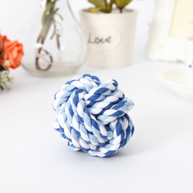 Medium to Large Dogs Pet Ball Cotton String Woven Ball Bite-Resistant Toys Pet Supplies Dogs and Cats Toys Tooth Cleaning Ball Wholesale Medium to Large Dogs Pet Ball Cotton String Woven Ball Bite-Resistant Toys Pet Supplies Dogs and Cats Toys Tooth Cleaning Ball Wholesale