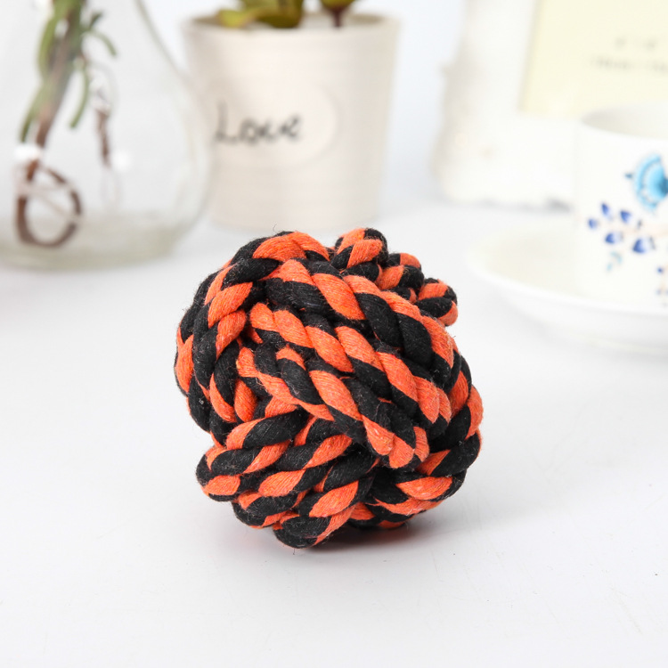 Medium to Large Dogs Pet Ball Cotton String Woven Ball Bite-Resistant Toys Pet Supplies Dogs and Cats Toys Tooth Cleaning Ball Wholesale Medium to Large Dogs Pet Ball Cotton String Woven Ball Bite-Resistant Toys Pet Supplies Dogs and Cats Toys Tooth Cleaning Ball Wholesale