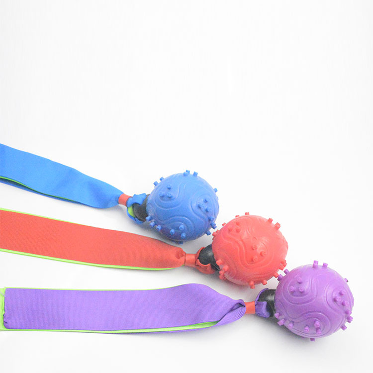 Pet Toy Molar Tooth Cleaning Ball TPR Ribbon Dog Sound Toy Environmental Protection Dog Training Bite-Resistant Ball Factory Price Direct Sales Pet Toy Molar Tooth Cleaning Ball TPR Ribbon Dog Sound Toy Environmental Protection Dog Training Bite-Resistant Ball Factory Price Direct Sales