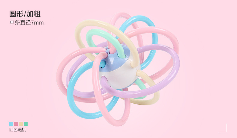 Baby Currently Available Macaron Manhattan Ball Baby Tooth Bite Ball Molar Hand Ball Baby Rattle Toy Baby Currently Available Macaron Manhattan Ball Baby Tooth Bite Ball Molar Hand Ball Baby Rattle Toy