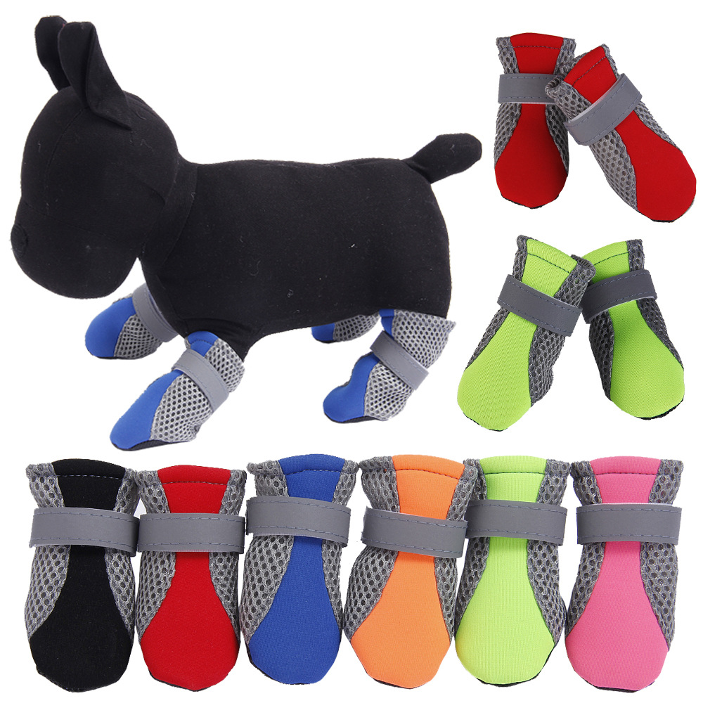 Dog Dog Shoes Pet Shoes Teddy Puppy Dog Shoes Dog Shoes Dog Shoes Soft Bottom Walking Running Dog Shoes Wholesale Factory Direct Supply