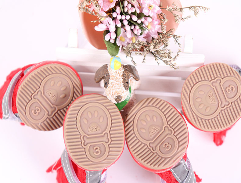 Summer Breathable Puppy Dog Shoes Mesh Sandals Teddy VIP Pomeranian Small Dog Pet Shoes Dog Shoes 4